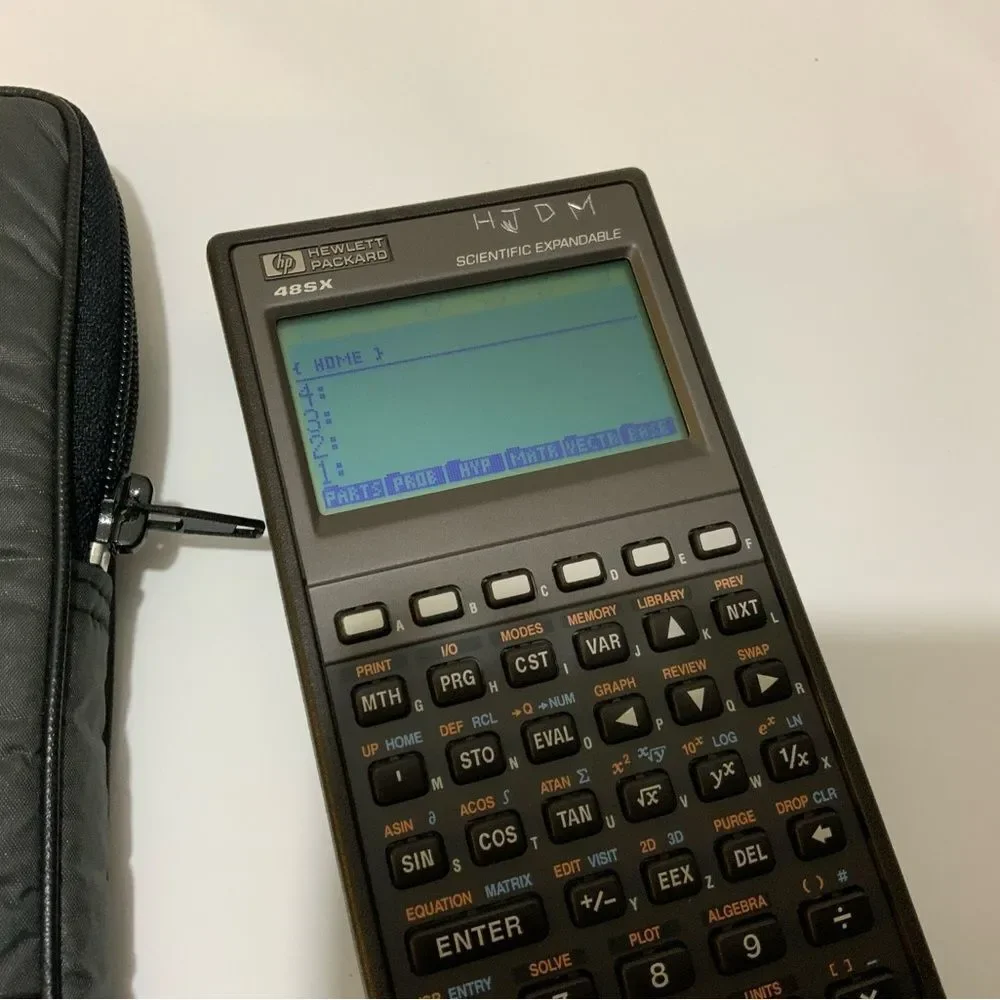 Vintage Hewlett Packard HP 48SX Graphing Calculator